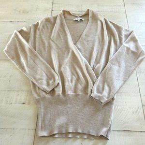 Heartloom Long Sleeve Front Wrap Sweater